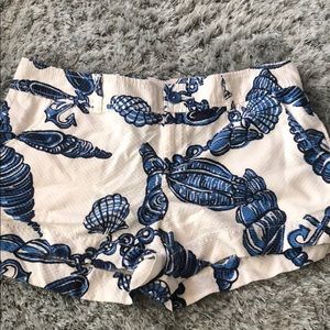 Beachy Cute Lilly Seashell shorts